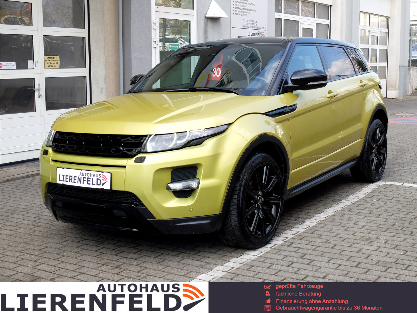 Land Rover Range Rover Evoque Gebrauchtwagen Kaufen